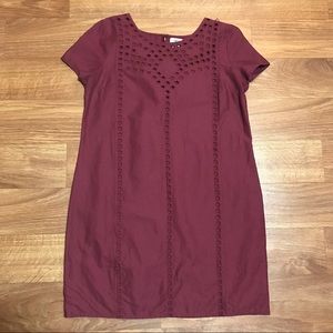 Old Navy Burgundy Dress